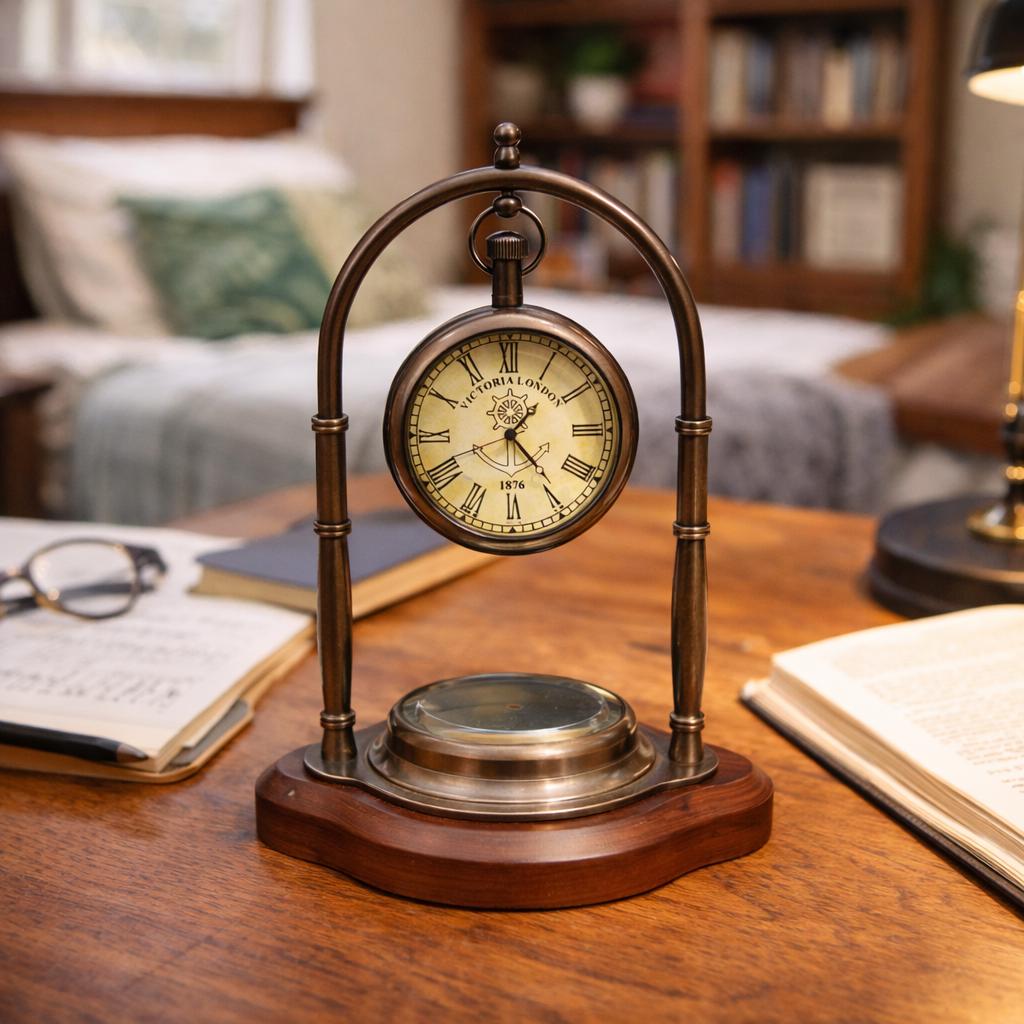 Vintage desk clock - Etsy 日本