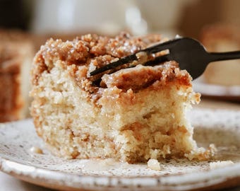 Handmade Coffee Rum Cake: Cinnamon Swirl, Grown-Up Treat