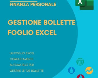 Gestione Bollette - Foglio Excel automatico