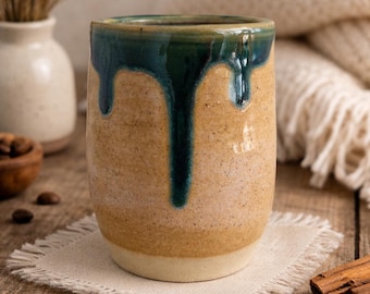 Drippy Glaze Ceramic Cup
