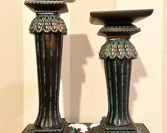 Par de candelabros Regal de PartyLite retirados