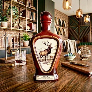 飲料・酒 Jim Beam J. Lockhart 陶器ボトル ウイスキー