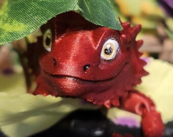 Red Dragon hand painted 3D