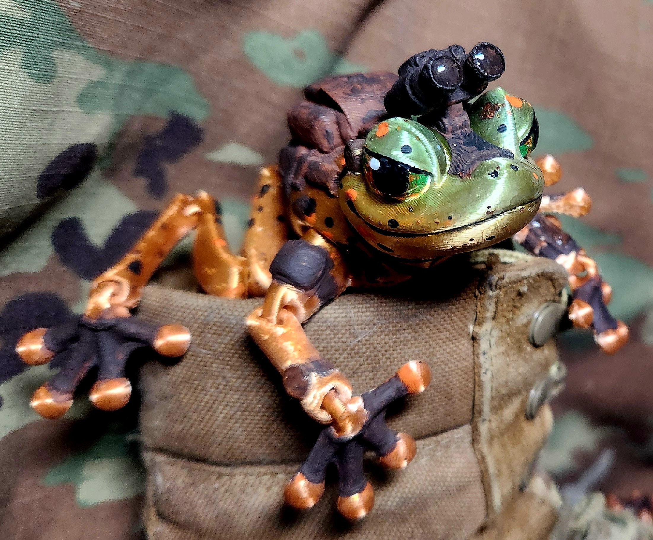 Special Hops Fall Colored 3D Printed and Hand Painted Tactical