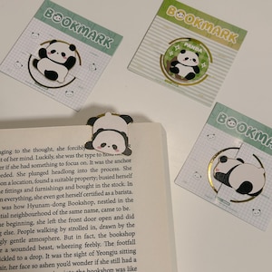 Cute Panda Bookmark