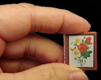 Miniature Book - 1:12 Scale - Legend of the Christmas Rose - Readable - Illustrated