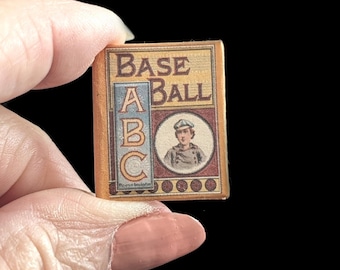 HONKBAL ABC - Miniatuurboek - Schaal 1:12 - Leesbaar - Geïllustreerd