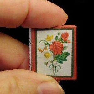 Legend of THE CHRISTMAS ROSE  - Miniature Book - 1:12 Scale - Readable - Illustrated