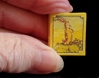 Miniature Book - 1:12 Scale - THE VELVETEEN RABBIT - Handmade by Pat Carlson