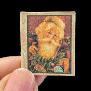THE NIGHT BEFORE Christmas - Miniature Book - 1:12 Scale - Readable - Illustrated