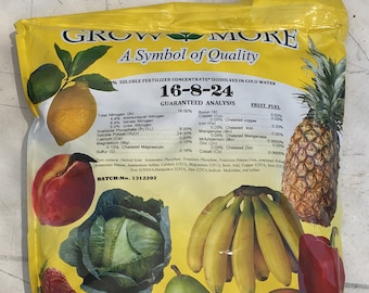Banana & Fruit Plant Fertilizer 16-8-24 - 5lb Bag