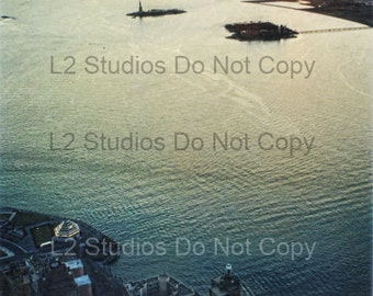 Sunset From The Twin Towers - World Trade Center, New York - 1999