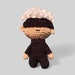 Handmade Gojo Crochet Plushie From Jujitsu Kaisen - Etsy