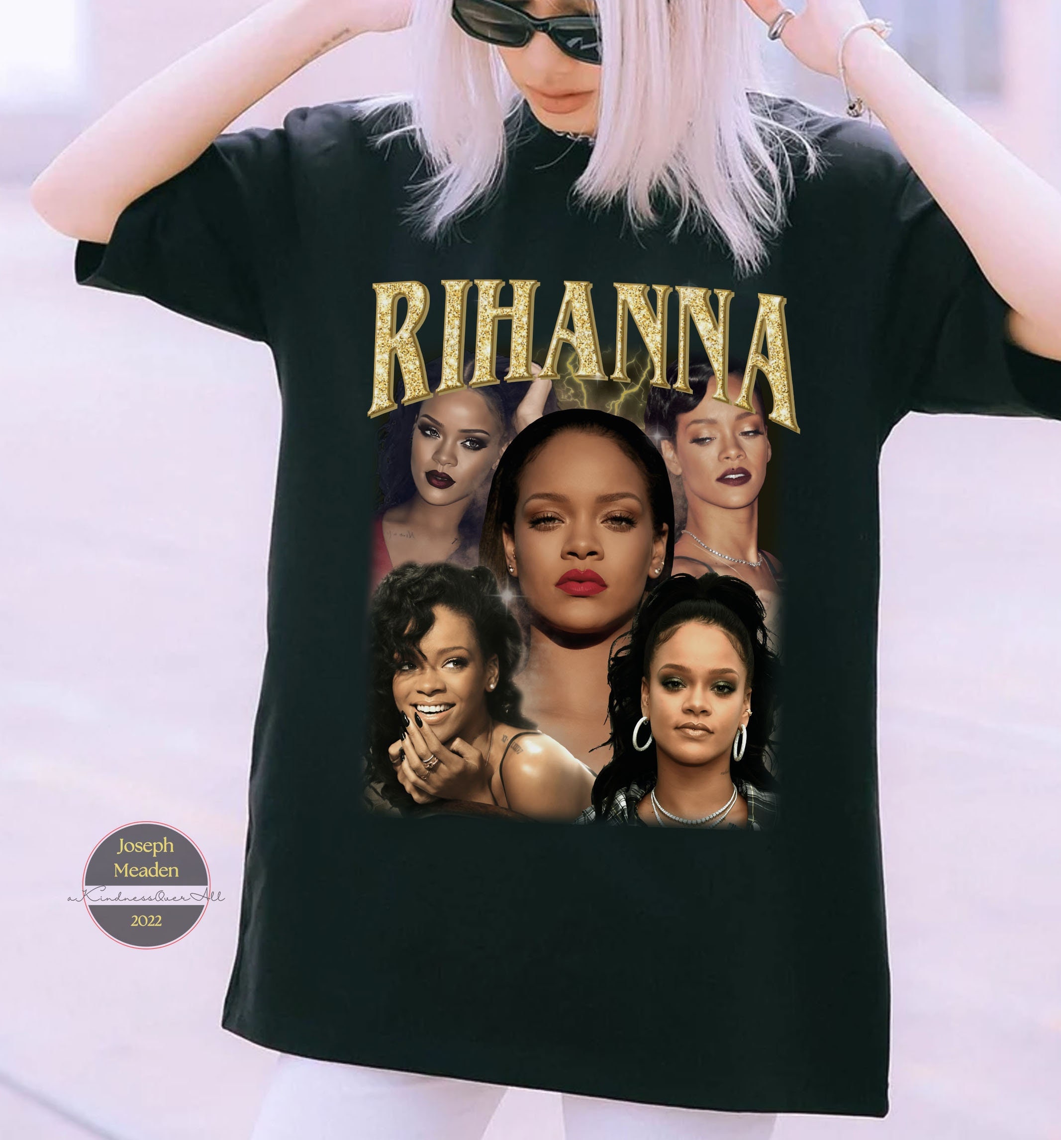 Discover Rihanna, Retro Vintage Rihanna 2023 T-Shirt