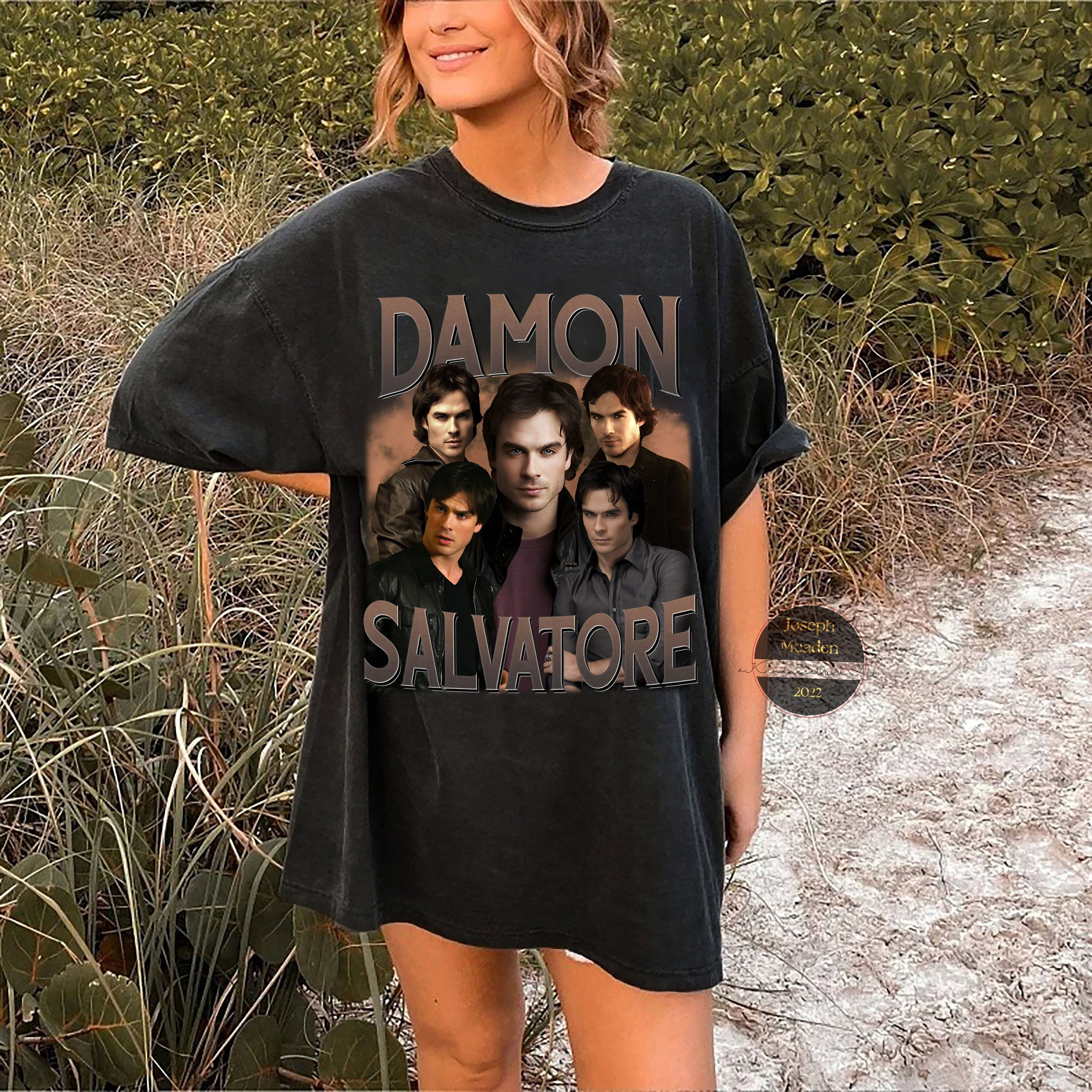 Discover Damon Salvatore Retro Vintage Shirt