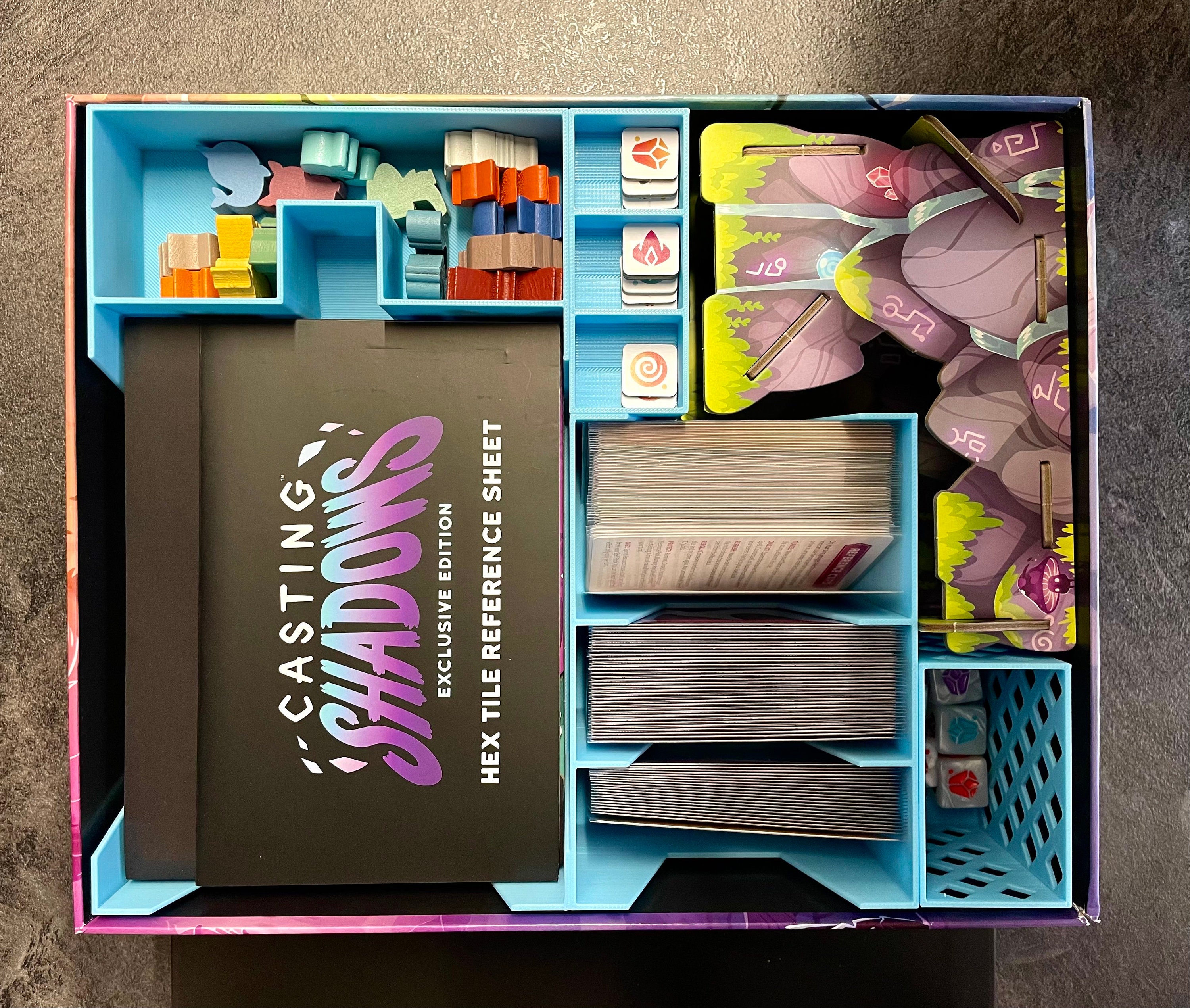 Casting Shadows Insert for Sleeved or Standard Cards - Etsy