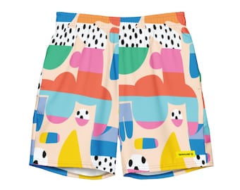 Summertime 2 - Signature Banana Papi Badehose - Bequeme, dehnbare, schnell trocknende, stylische Strand- und Poolhose mit Taschen