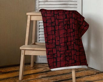 Red Weave - Signature Banana Papi Beach Towel - Oversized, Quick Dry, Colorful, Summer, Travel & Beach Gift