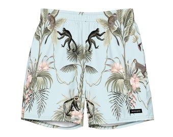 Monkey Business - Surf Edition - 7"Badehose - Bequeme, dehnbare, schnell trocknende, stylische Strand- und Poolhose mit Taschen