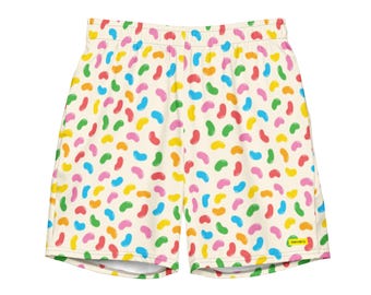 Jelly Beans Signature Banana Papi Badehose - Bequeme, dehnbare, schnell trocknende, stylische Strand- und Poolhose mit Taschen
