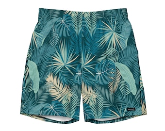 Natural Ploomage - Surf Edition - 7" Swim Trunks - Comfy, stretchy, quick dry, stylish beach and pool trunks with pockets