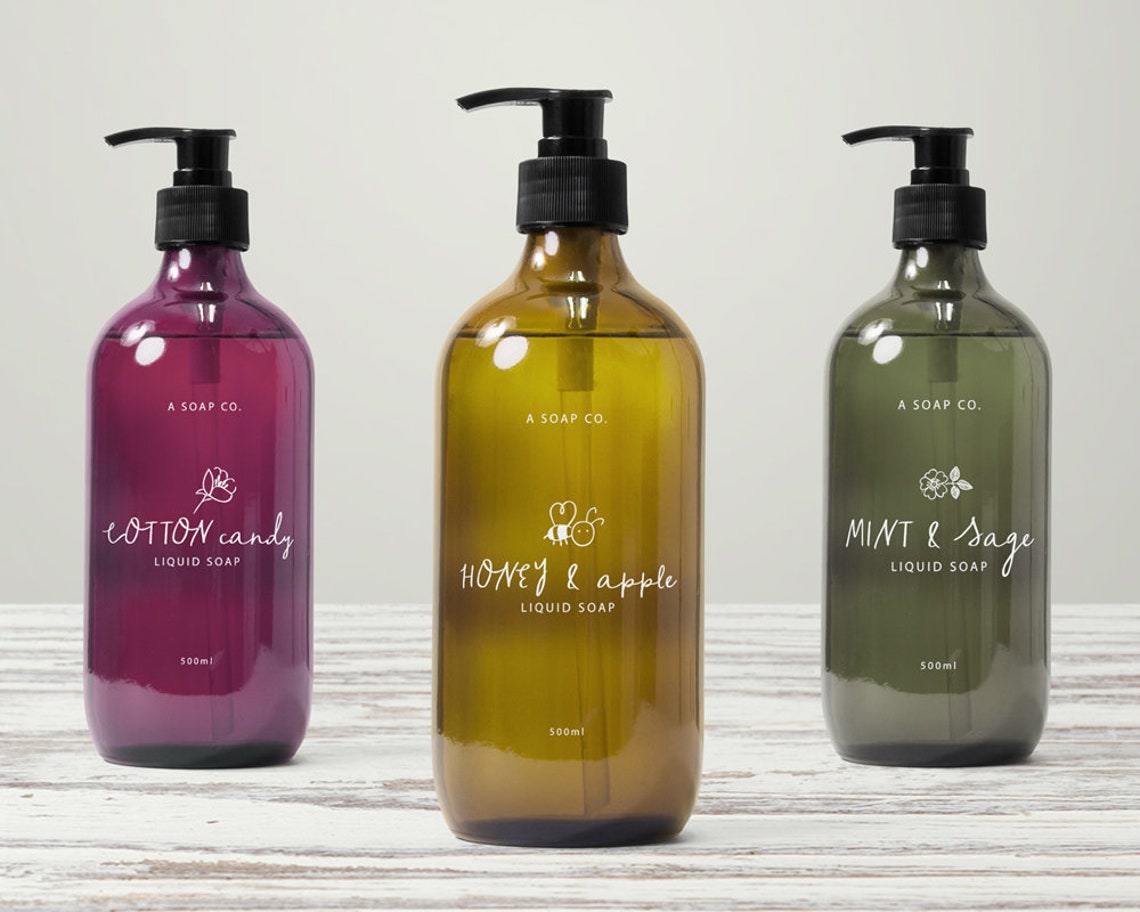 Custom Clear Stickers Custom Clear Labels Logo Stickers Etsy