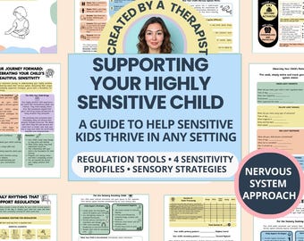 Highly Sensitive Child Toolkit for Parents: Calm Routines, Sensory Support &  Co-Regulation (Printable PDF)