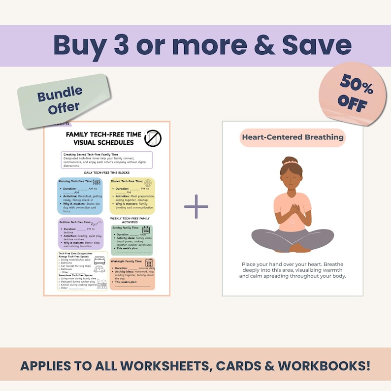 Confidence Cards for Kids & Teens: Growth Mindset Prints, Stop Negative Self Talk, Calm Corner