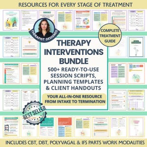 Pakiet interwencji terapeutycznej: Dokumentacja kliniczna, scenariusze sesji, materiały dla klientów, doradztwo i terapeuci (cyfrowy plik PDF)