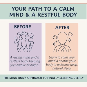 Somatic Sleep Toolkit with vagus nerve exercises, polyvagal theory worksheets, and nervous system regulation tools. Includes sleep hygiene routines, calming bedtime practices, somatic breathing techniques, and trauma-informed relaxation guides. Designed for insomnia support, stress and anxiety relief, and better rest. Digital PDF workbook for holistic sleep therapy and mind body healing routines.