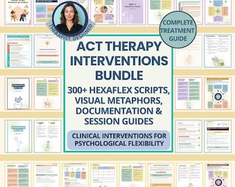 Acceptance and Commitment Therapy Toolkit: ACT Session Scripts, Values Worksheets, Psychological Flexibility (PDF)