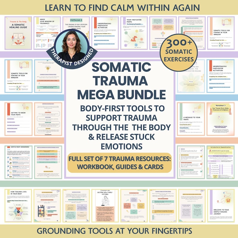 Trauma Workbook Mega Bundle: Parts Work, Ancestral, Intergenerational ...