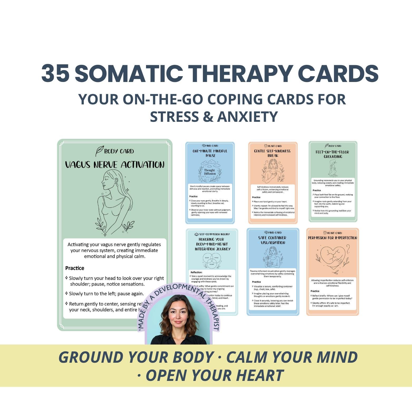 Tarjetas Mindful Messages - 52 Cartas De Afirmaciones Positivas Y Cuidado Personal, Meditación, Alivio Del Estrés