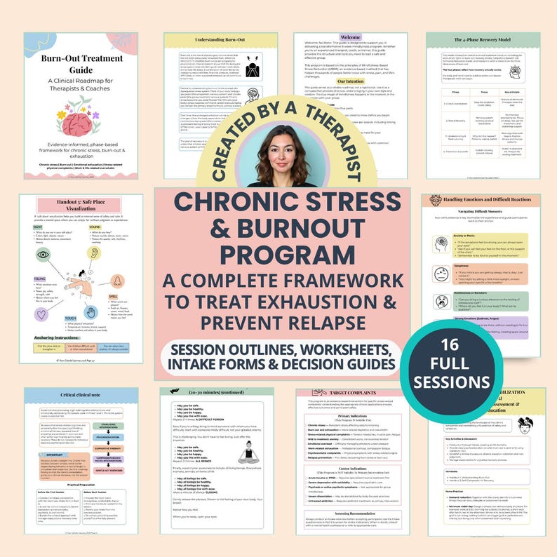 Chronic Absence Worksheet.pdf Burnout Recovery & Coaching Guide: Chronic Stress Plan, Energy Pacing ...