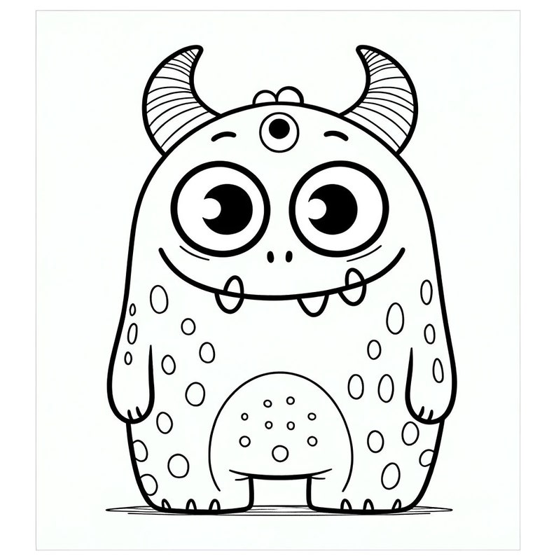 Bundle of Coloring Drawing Cartoons of Fantasy Creatures for Kids. - Etsy