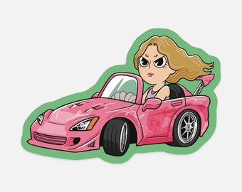 Suki Vinyl Sticker // Fast and Furious // 2F2F // Y2K