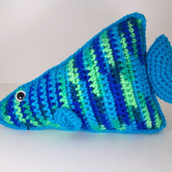 Crochet amigurumi Stuffed  Fish Plush -  Filbert Fish