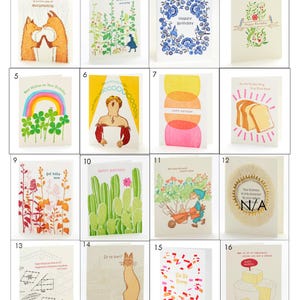 Kup 4, a jedną dostaniesz gratis – kartki z nadrukiem wypukłym, rozmiar 4,25 x 5,5 cala zdjęcie 1