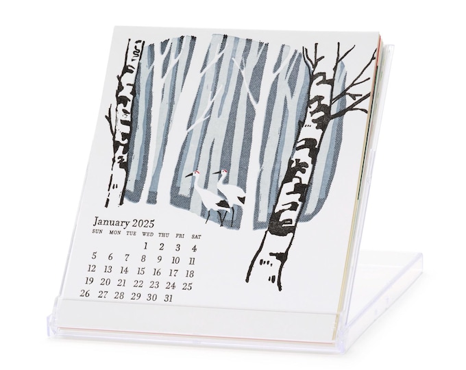 2025 Ilee Letterpress and Silkscreen Calendar Etsy
