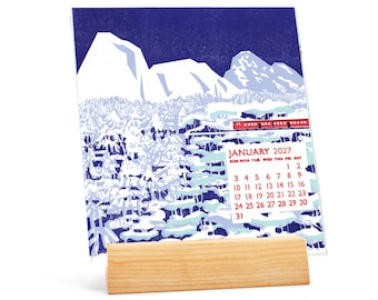 2027 Ilee Letterpress and Silkscreen Calendar