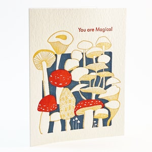 A2-224 "You are magical" letterpress card