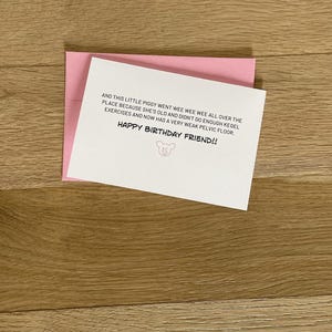 Cartão de aniversário engraçado para amigo