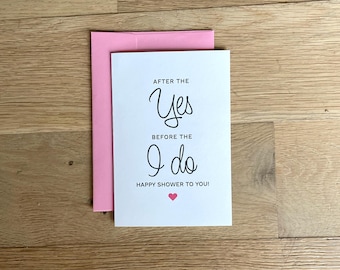 Bridal Shower Card