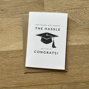 Carte de remise des diplômes unique