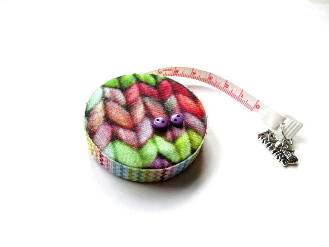 Tape Measure Knitting Stitches Retractable Small Measuring Etsy