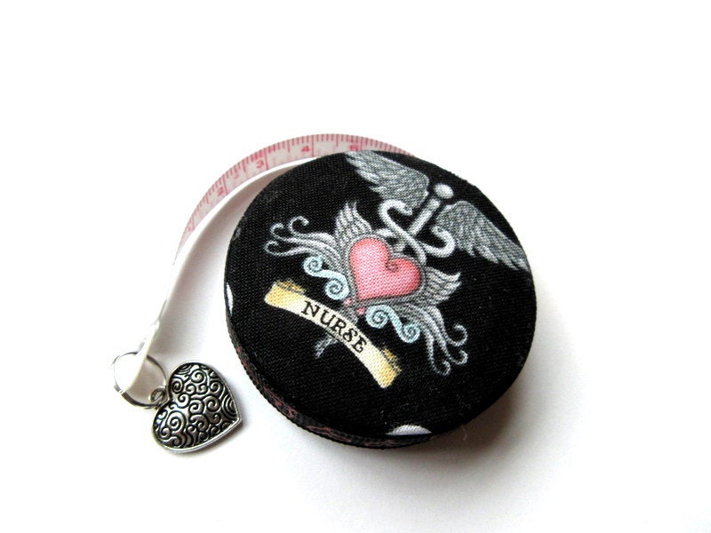 Tape Measure Nurses Theme Small Retractable Measuring Tape Etsy