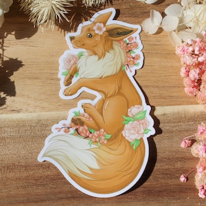 Adesivo Eevee XXL | Ispirato al Pokemon Eevee