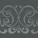 Border WALL DAMASK STENCIL Pattern Faux Mural 1016