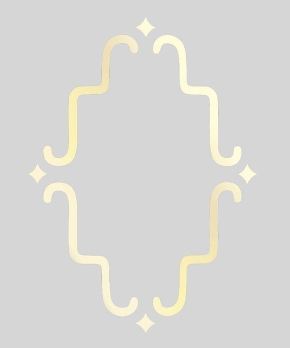 Large Wall TRELLIS STENCIL Faux Mural damask 2001