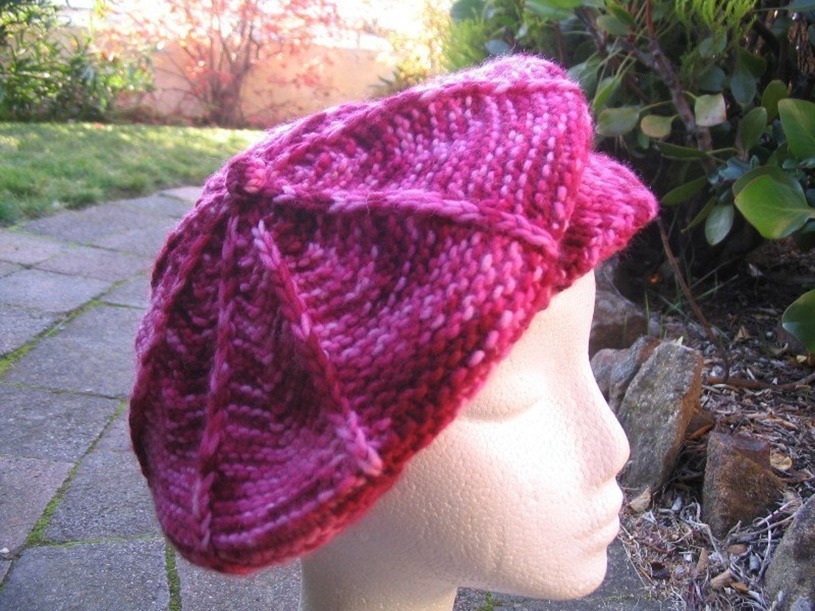Newsboy Cap and Beret Knitting Pattern PDF Knitting Pattern Etsy